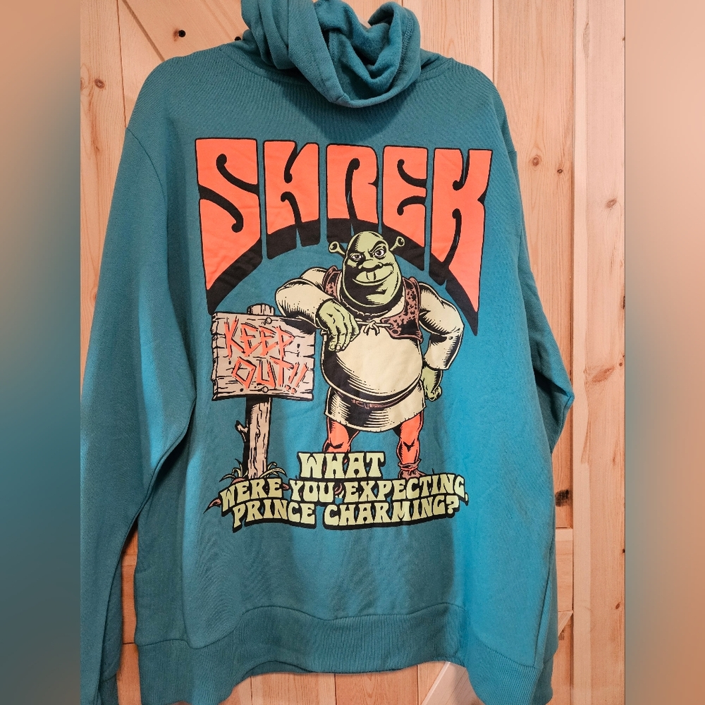 Mens funny Shrek hoodie
